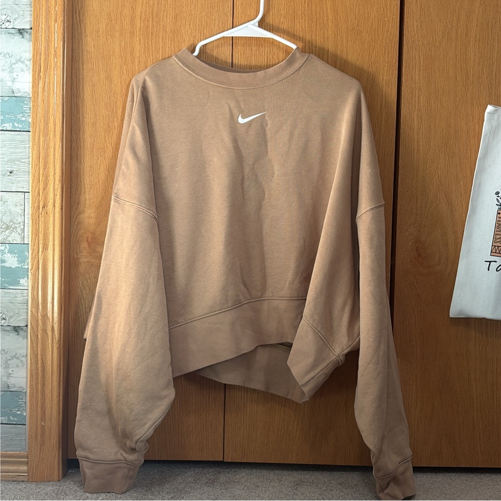 Nike Women's Brown Sweatshirt